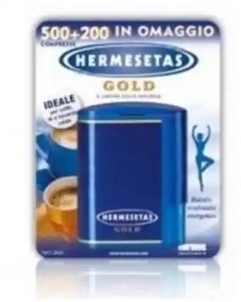 Hermesetas gold dolcificante 500 + 200 compresse