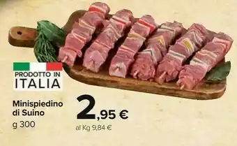 Carrefour Market Minispiedino Di Suino offerta
