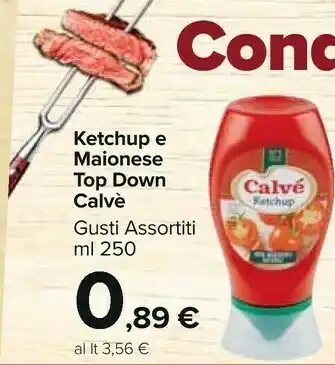 Carrefour Market Calvè Ketchup Nature 250 G(ml) offerta