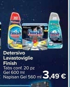 Carrefour Market Finish Detersivo Lavastoviglie offerta
