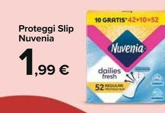 Carrefour Market Nuvenia Proteggi Slip offerta