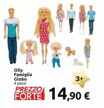 Carrefour Iper Olly famiglia globo offerta