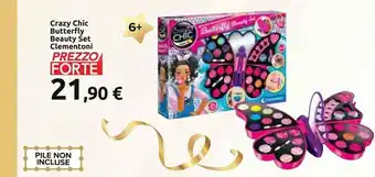 Carrefour Iper Crazy chic butterfly beauty set clementoni offerta