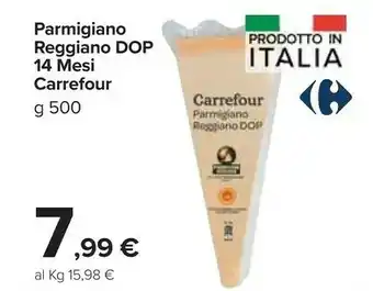 Carrefour Market Carrefour Parmigiano Reggiano Dop 14 Mesi offerta