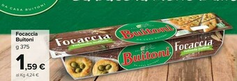 Carrefour Market Buitoni Focaccia 375 G(ml) offerta