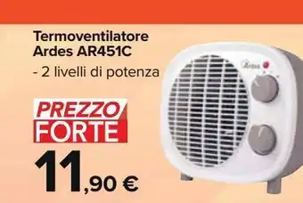 Carrefour Market Termoventilatore ardes ar451c offerta