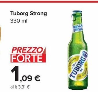 Carrefour Market Tuborg strong offerta