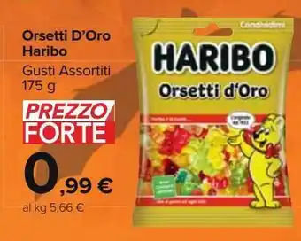 Carrefour Market Orsetti d'oro haribo offerta