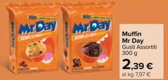 Carrefour Market Muffin mr day offerta