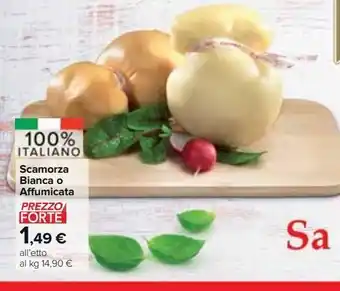 Carrefour Market Scamorza bianca o affumicata offerta