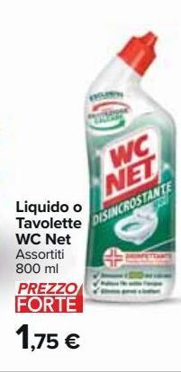Carrefour Market Liquido o tavolette wc net offerta