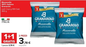 Carrefour Market Granarolo Mozzarella Italiana offerta