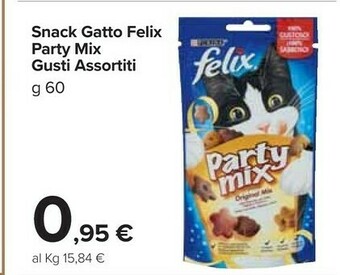Carrefour Market Felix Party Mix Original 60 G offerta