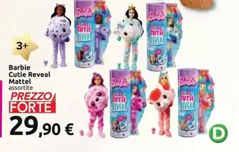 Barbie cutie reveal mattel