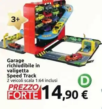 Garage richiudibile in valigetta speed track