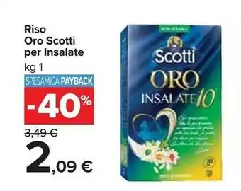 Carrefour Market Scotti Riso Oro Classico offerta
