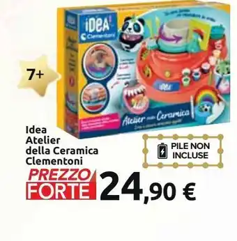Carrefour Market Idea atelier della ceramica clementoni offerta
