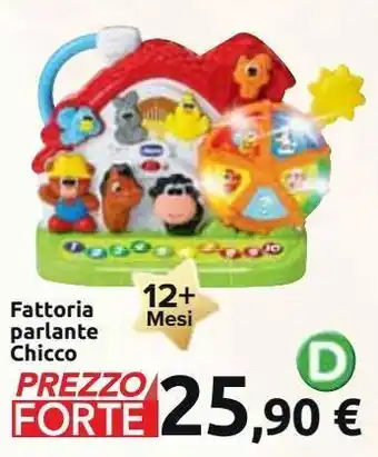 Carrefour Market Fattoria parlante chicco offerta