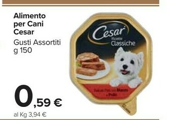 Carrefour Market Cesar Alimento Per Cani offerta