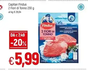 Famila Findus 2 Fiori Di Tonno 230 G(ml) offerta
