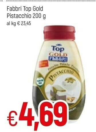 Famila Fabbri Pistacchio Top Gold 200 G(ml) offerta