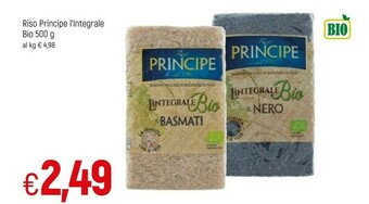 Famila Riso principe L'Integrale Bio Il Nero Riso 500 G(ml) offerta