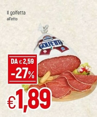 Famila Golfera Il Golfetta offerta