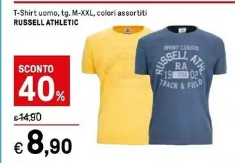 Iper La Grande Rusell Athletic T-shirt Uomo offerta