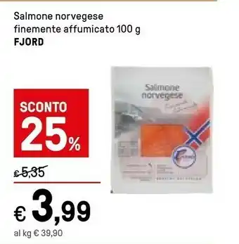 Iper La Grande Fjord Salmone affumicato offerta