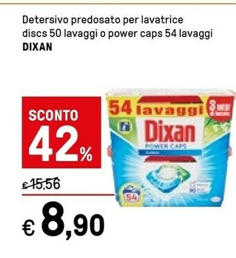 Iper La Grande Dixan Detersivo lavatrice offerta