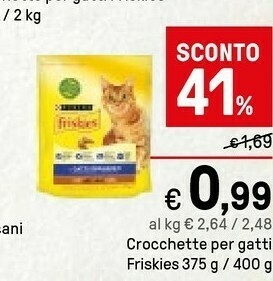 Iper La Grande Friskies Cibo per gatti offerta