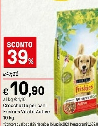 Iper La Grande Friskies Cibo per cani offerta