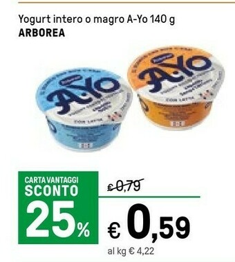 Iper La Grande Arborea Yogurt offerta