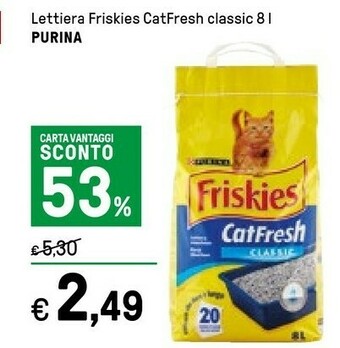 Iper La Grande Friskies Lettiera per gatti offerta