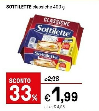 Iper La Grande Sottilette offerta