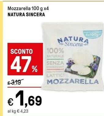 Natura sincera Mozzarella