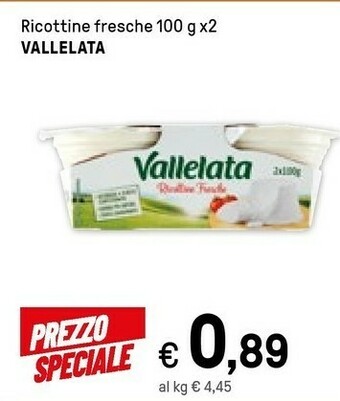Iper La Grande Vallelata Ricotta offerta