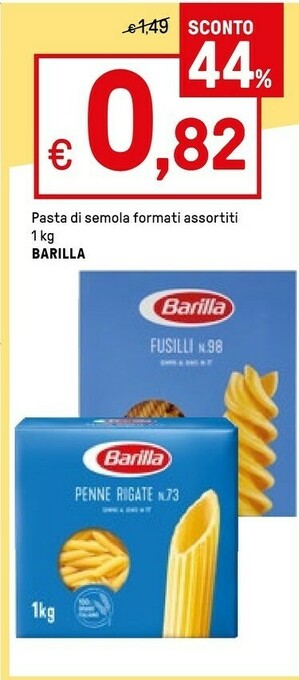 Iper La Grande Barilla Pasta offerta