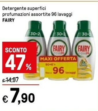 Iper La Grande Fairy Detersivo lavastoviglie offerta