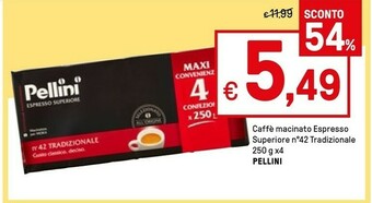 Iper La Grande Pellini Caffè offerta