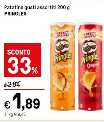 Iper La Grande Pringles Patatine fritte offerta