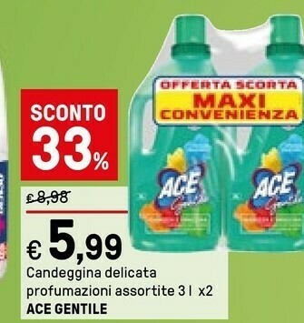 Iper La Grande Ace Candeggina offerta