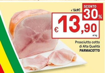 Iper La Grande Parmacotto Prosciutto cotto offerta