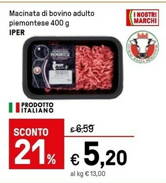 Iper La Grande Carne macinata offerta