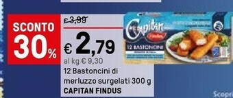 Iper La Grande Findus Bastoncini offerta