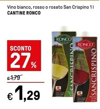 Iper La Grande Cantinè Vino offerta