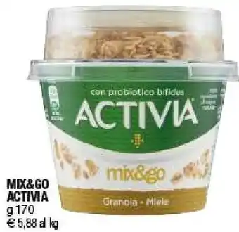 Iperal Activia Mix & Go Granola & Miele 170 G(ml) offerta