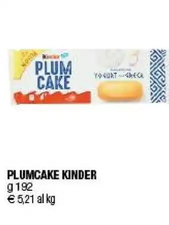 Iperal Kinder Plum Cake offerta