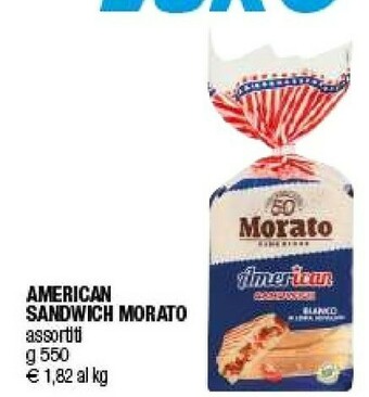 Iperal Morato American Sandwich offerta