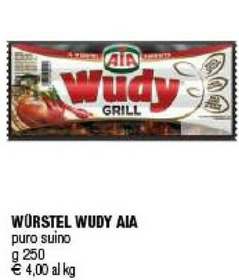 Iperal Aia Wudy Grill Puro Suino 250 G(ml) offerta